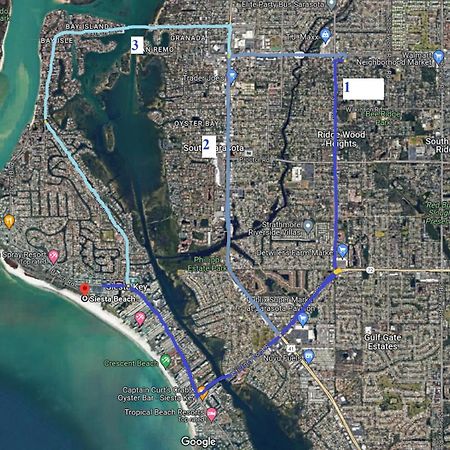 3Bed & 2Bath Property Couple Minutes From Siesta Key Beach & Downtown Sarasota Extérieur photo